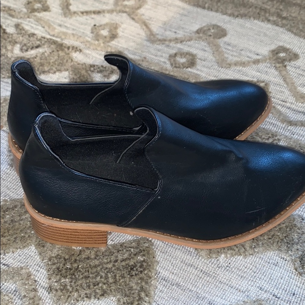 Black Loafers Size 6